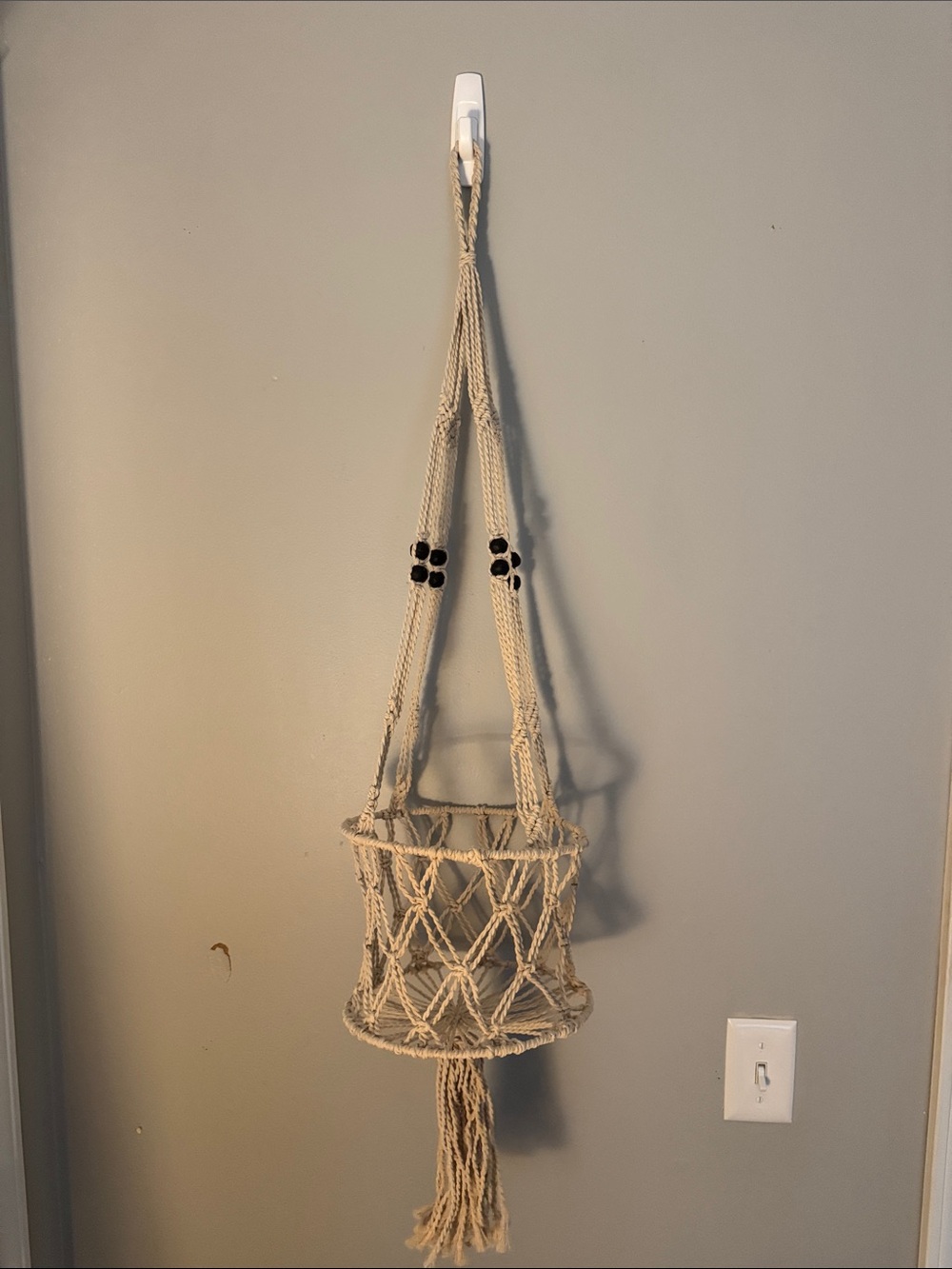 NEW Macrame Hanging Plant Basket